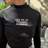 Say No to Pyramid Schemes Crop