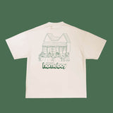 HOMEBOY x BREAKFAST SHIRTS (green print)