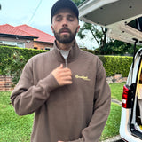 Wealth Jumper Breakfast Shirts- Brown