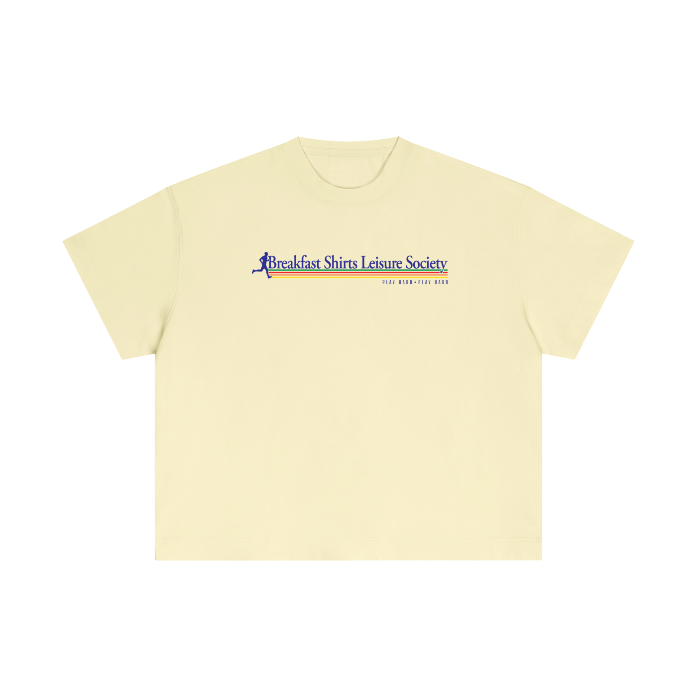 Breakfast Shirts Leisure 'Play Hard Play Hard' Tee