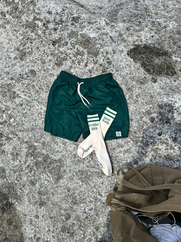 Dark Green Board Shorts