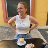 Girls Ribbed Singlet organic