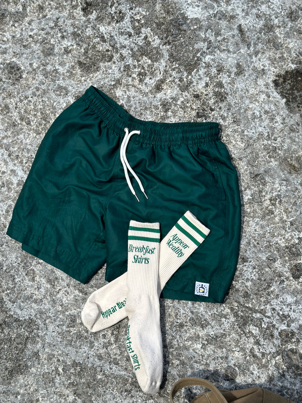 Dark Green Board Shorts