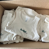 Girls Ribbed Singlet organic