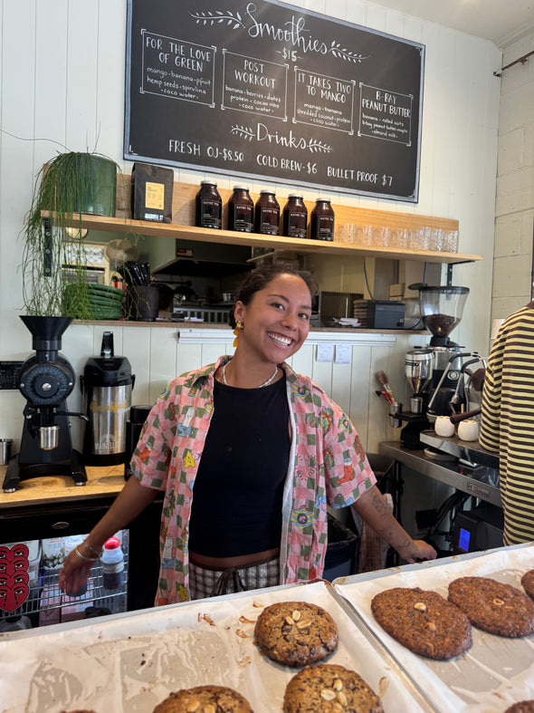 Festive Check Breakfast Shirt