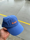 Ultra Violet Blue dad cap - Orange print - pre sale