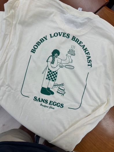 BOBBY ALU x BREAKFAST SHIRTS TEE (Green Print)