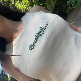 Girls Ribbed Singlet organic