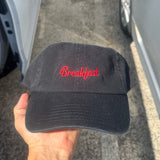 Breakfast Shirts Cap - Black