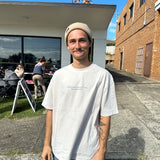 Bobby Alu x Breakfast Shirts Tour Tee (blue print)