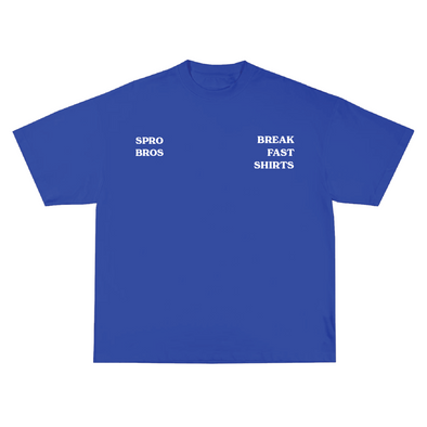 ON THE MAP - SPRO BROS x BREAKFAST SHIRTS (BLUE)