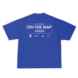 ON THE MAP - SPRO BROS x BREAKFAST SHIRTS (BLUE)
