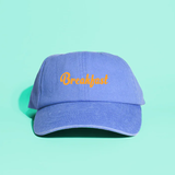 Ultra Violet Blue dad cap - Orange print