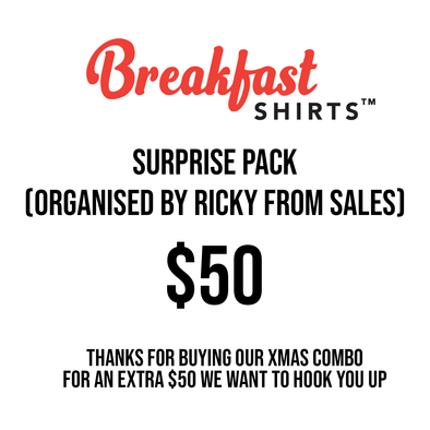 $50 SURPRISE PACK (ONLY FOR PEOPLE WHO ORDERED XMAS DESIGN)