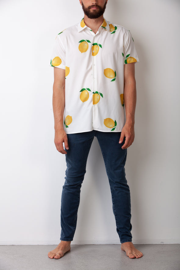 White Lemon Breakfast Shirt