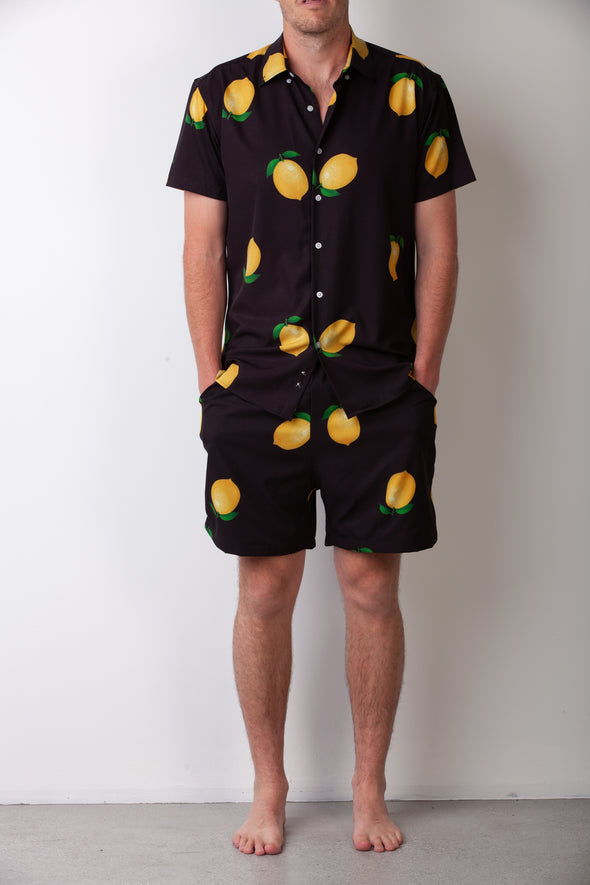 Black Lemon Breakfast Shirt Combo