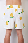 White Lemon Breakfast Shirt Shorts