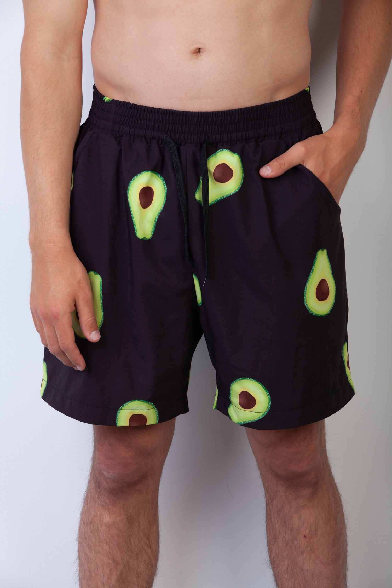Black Avocado “Avo” Breakfast Shirt Breakfast Shirts – Shorts