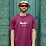 EST AGES AGO - BURGUNDY - BREAKFAST SHIRT TEE