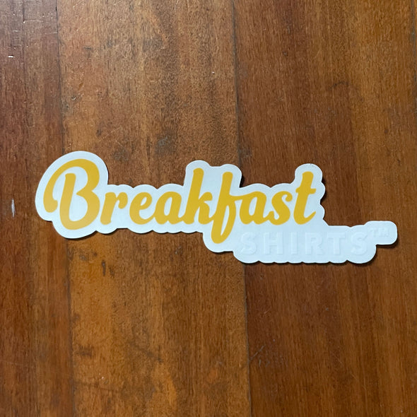 Breakfast Shirts Car Stickers.