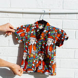 Aussie Santa KIDS Christmas MATCHING Breakfast Shirt
